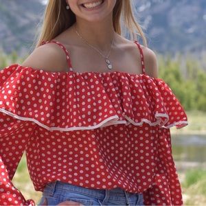Off the shoulder top